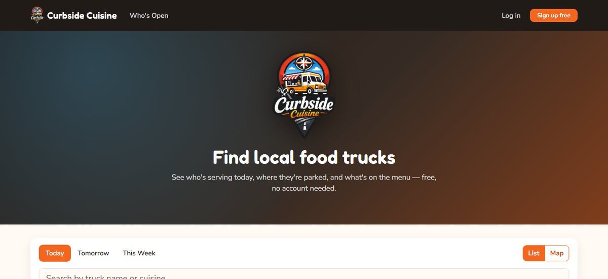 Curbside Cuisine — Who’s Open feed